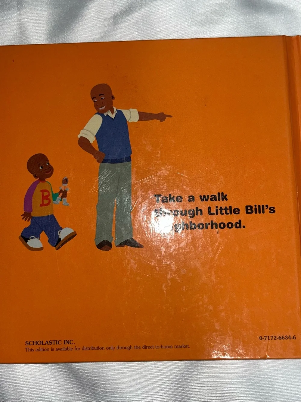 Vintage 2003 Little Bill Everyday Heroes Hardcover Scholastic Nick Jr Book